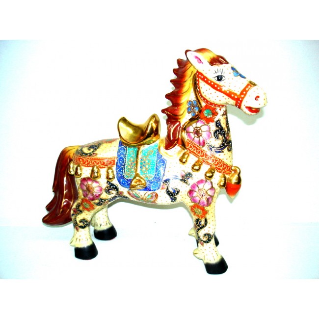 Cavalo Porcelana