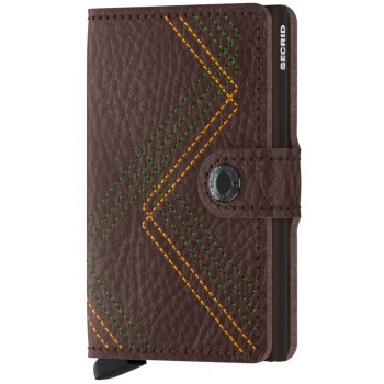 Carteira miniwallet stitch linea espresso